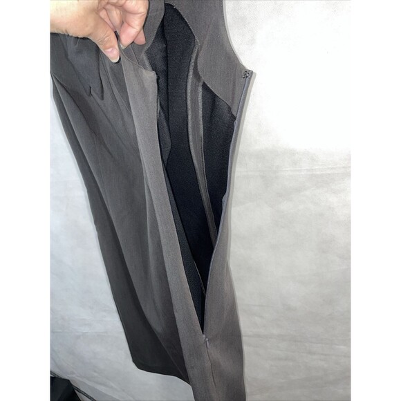 Laundry By Design Sheath Dress Gray Size 4 - Picture 7 of 10